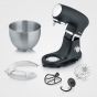 Severin Stand Mixer, 5.5 Liters, 1000 Watts, Black and Silver - KM 3898