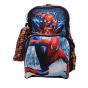 Gharibo Bags School Backpack With Lunch Bag and Pencil Case for Boys, Spider Man Pattern - Multi Color