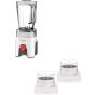 Moulinex Countertop Blender, 500 Watt, White- Lm242B27