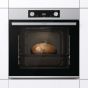 Gorenje Electric Built-in Oven with Grill, AirFry Function, 60 cm, 77 Liters, Black and Silver - BOS6737E09X