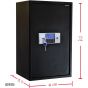 Safety Tech Jumbo Safe Box, Black - GN75 BLS