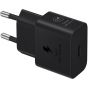 شاحن سامسونج، 25 وات، منفذ USB-C، اسود - EP-T2510NBEGWW