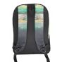 Gharibo Bags School Backpack for Kids, Florid Pattern - Green and Black