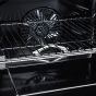 Teva Built-In Gas Oven With Grill, 60Cm, 82 Liters, Silver and  Black - QGSTLINOX