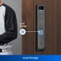 قفل باب فيليبس ايز كي بالدفع والسحب، اسود -   Alpha-VP-5HWS