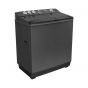 Tornado Top Load Half Automatic Washing Machine, 7 Kg, Black- TVH-HM07TBK