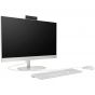 HP 24-CR0001l ِAll in One, Intel Core i7-1355U, 512GB SSD, 16GB RAM, 23.8 Inch FHD IPS Display, Intel Iris Xe Graphics, Dos- White, with Keyboard and Mouse