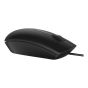 Dell Optical Wired Mouse, Black - MS116
