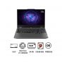 Lenovo LOQ 15IRX9 Gaming Laptop, Intel Core i7-13650HX, 512GB SSD, 24GB RAM, 15.6 Inch, FHD, IPS, 144Hz, NVIDIA GeForce RTX 4050 6GB GDDR6, FREEDOS - Luna Grey
