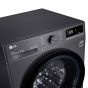 LG Vivace Front Load Inverter Washing Machine, 10KG, Black - F4Y3RYGYJV