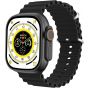 X8 Plus Ultra Smart Watch, 1.3 Inch - Black