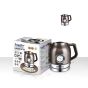 Sonifer Electric Kettle, 1.8 Liters, 1500 Watts, Metallic Brown - SF-2046