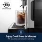 De'Longhi Eletta Explore Espresso Machine, 1 Cup, 1250 Watt, Stainless Steel - ECAM45086S