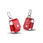 Leather Case for Apple AirPods- Red
