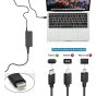 شاحن لاب توب USB فئة C اوباليك لاجهزة اتش بي، 45 وات، اسود - LX65A200225