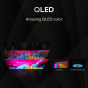 شاشة تلفزيون QLED سمارت هاير 55 بوصة بدقة 4K UHD مع ريسيفر داخلي - H55S90EU