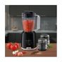 Braun Countertop Blender with Attachments, 1.25 Liters, 600W, Black - jb-1023