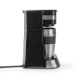 Sonifer Coffee Maker with Travel Mug, 1 Cup, 0.42 Liter, 650-750W, Black - SF-3566