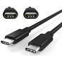 Samsung  Type-C to Type-C Super Fast Charging and Data Cable - 1.2m, Black - EP-DG977