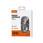 Recci Space Capsule Series Multimode Wireless Mouse, Transparent and Grey - RCS-M01