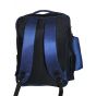 Gharibo Bags School Backpack With Pencil Case For Kids, Brilliant Colors Pattern - Black and Blue