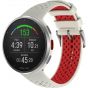 Polar Pacer Pro GPS Smart Watch, 1.2 Inch, Silver Case and White Strap - 900102180