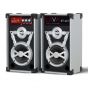 Lava Bluetooth Subwoofer, 2 Pieces, Multi Color - ST-427