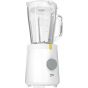 Beko No-Frost Top Freezer Refrigerator, 430 Liters, Inverter, Silver - RDNE430K02DXI, with Blender, 1.5 Liters, 600 Watt - TBN 62608 W