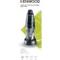Kenwood Handheld Bagless Vacuum Cleaner, 120 Watt, Silver - HVP19.000SI