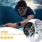 PEJE Smart Watch, 1.52 Inch, Silver