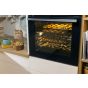 Gorenje Electric Built-in Oven with Grill, AirFry Function, 60 cm, 77 Liters, Black and Silver - BOS6737E09X