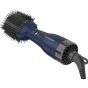 Rush Brush V2 Pro Hair Straightener Brush, 1300 Watt - Navy Blue