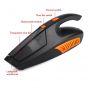 Brothers Portable Mini Car Vacuum Cleaner, 120 Watt - Black and Orange