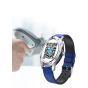 Smart Watch, Blue x Silver - D98