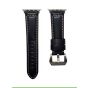 Leather Band for Apple Watch- Black