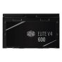 Cooler Master Elite 600 Power Supply, 600 Watt, Black - MPE-6001-ACABN