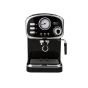 Briva CLASSIC Espresso and Coffee Machine, 1.2 Liter, 1100 Watt- Black