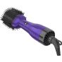 Rush Brush V2 Pro Hair Straightener Brush, 1300 Watt - Purple