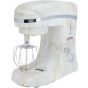 Edison Stand Mixer, 6.5 Liters, 1000 Watt - White Marble and Gold