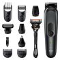 Braun 10 in 1 Hair Trimmer with Gillette ProGlide Razor, Black - MGK7321