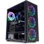كمبيوتر جيمنج فيرس RGB 200040، انتل كور i5 12400، هارد 500 جيجا HDD، رام 16 جيجا، كارت انتل جرافيكس، دوس - اسود 