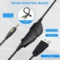 YESPLUS GM-103 LED Gaming Headset with Mic for Xbox One, PS4,Nintendo Switch, PC - Stereo Sound