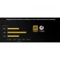 SilverStone Power Supply Gold for PC, 850 Watt, Black - DA850
