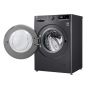 LG Vivace Front Load Inverter Washing Machine, 10KG, Black - F4Y3RYGYJV
