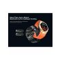 Infinix X Watch 3 GT, 1.53 Inch, Gold Case and Orange Strap - XW3GT