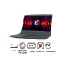 لاب توب جيمنج ام اس اي ثن 15B13UC ، انتل كور i7-13620H، هارد SSD سعة 512 جيجا، رام 16 جيجا، شاشة مقاس 15.6 بوصة، IPS بدقة FHD، ومعدل تحديث 144 هرتز، كارت شاشة انفيديا جي فورس RTX 3050 سعة 4 جيجا GDDR6، فري دوس - رمادي - 9S7-16R831-2615