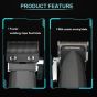 VGR Rechargeable Hair Clipper,  Dry, Green - V-003