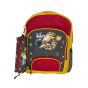 Gharibo Bags School Backpack With Pencil Case For Girls, 44 Cats Pattern - Multi Color