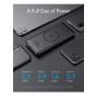 Anker Wireless Power Bank, 10000 mAh, 2 USB Ports, Black - A1617H11