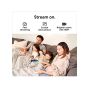 Google Chromecast 4K with Remote Control - White